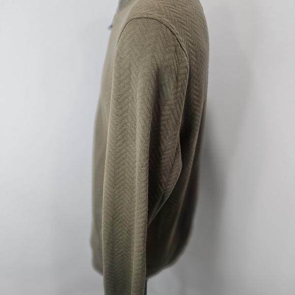 Banana Republic quilted full zip sweater - Picture 3 of 8